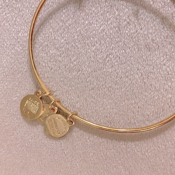 Alex and Ani Gold Positive Energy Bracelet - Picture 3 of 4